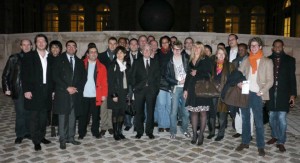 Photo des Jeunes Actifs des Hauts-de-Seine à l'Assemblée Nationale