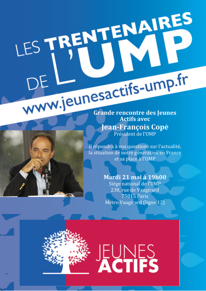 flyer avec COPE le 21 mai